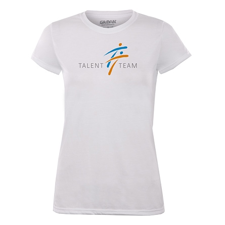 Funkční triko Talent team bílé dámské