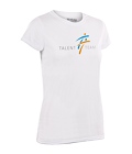 Funkční triko Talent team bílé dámské (záda jeden potisk)